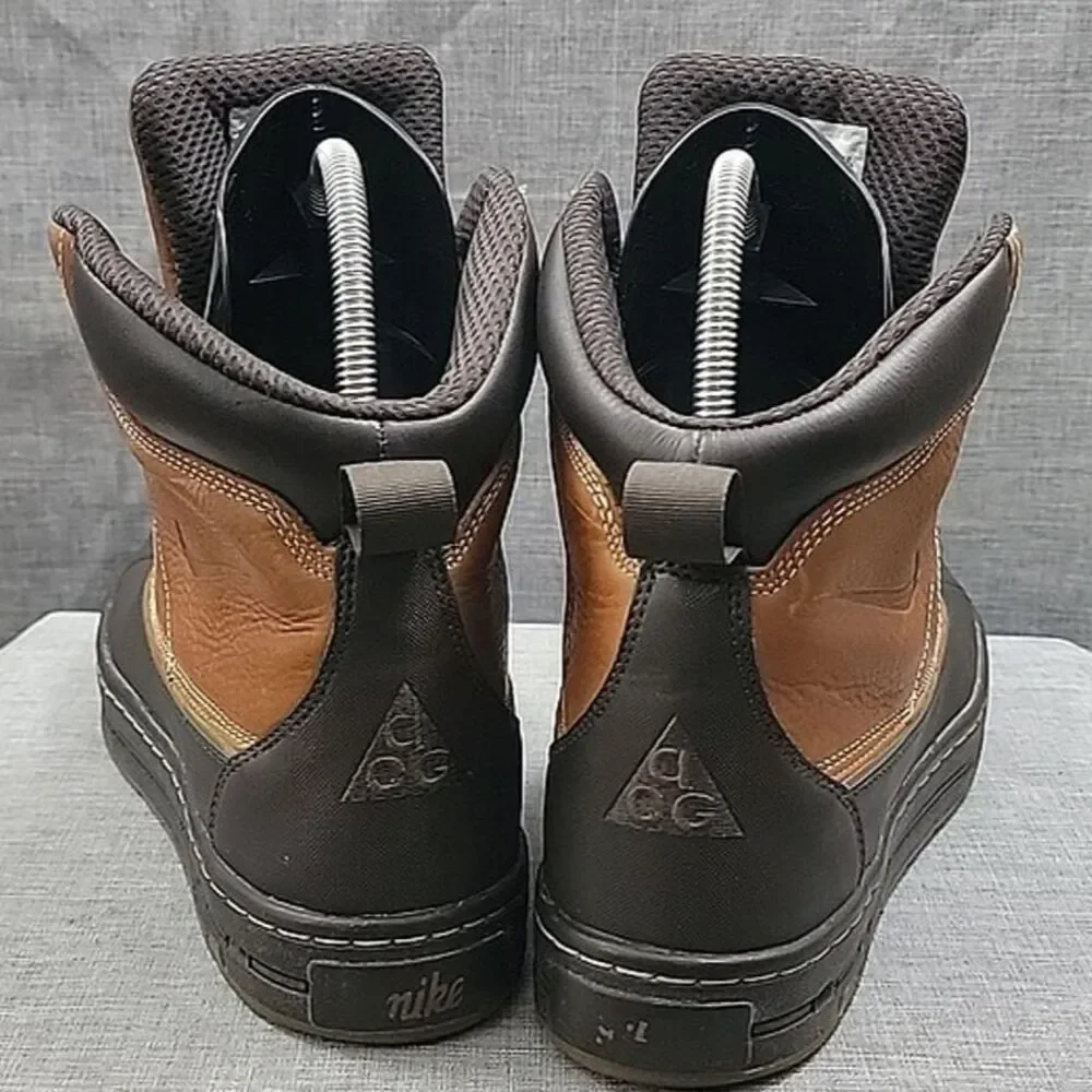 Nike ACG Woodside 'Rare' Hiking Brown Duck Boots 386469-200 Outdoors Men's SZ 9